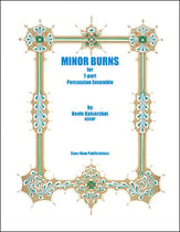 Minor Burns 7-part Percussion Ensemble cover